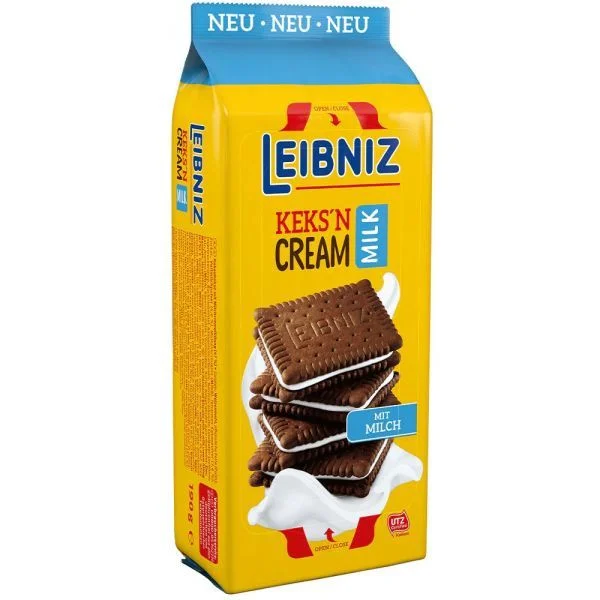 Бисквити Leibniz Keks'N Cream Milk 0.190