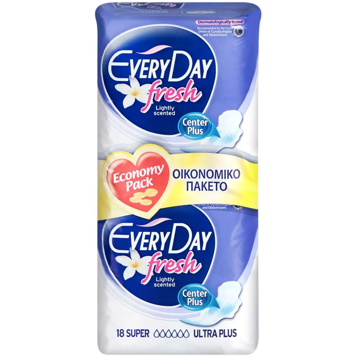 Дамски превръзки ЕвриДей Фреш пакет 18 бр. супер
