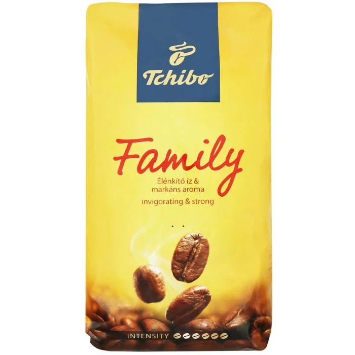 Кафе Tchibo Family жълто зърна 1 кг.