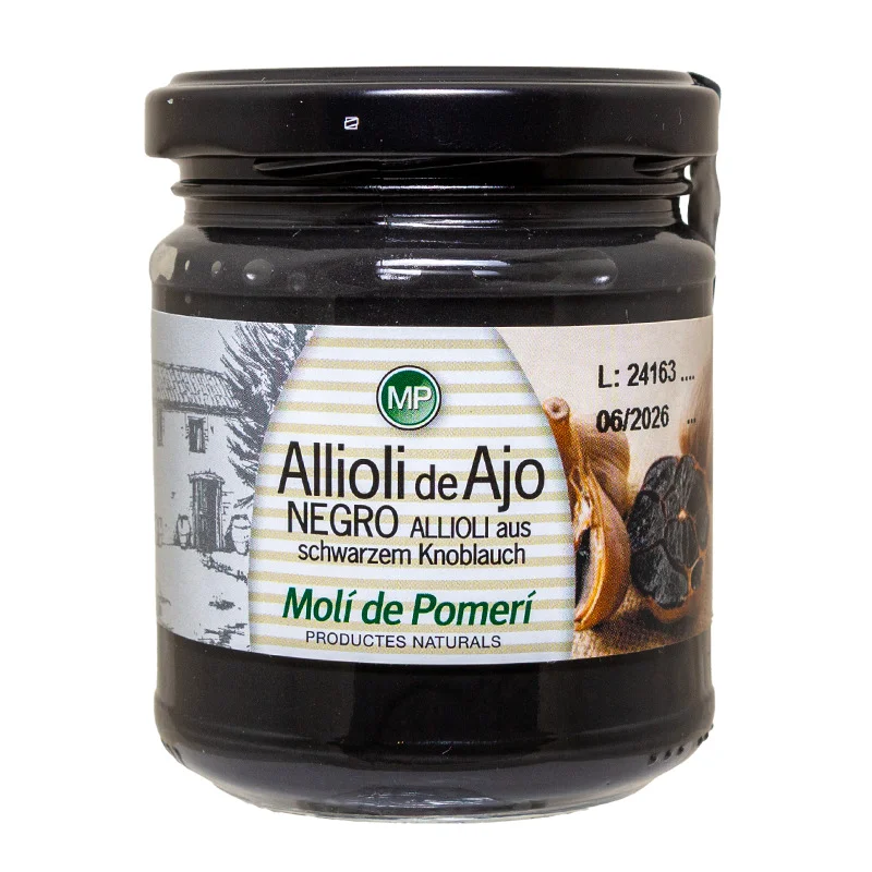 Сос Чеснов черен Allioli 0,185 Moli De Pomeri