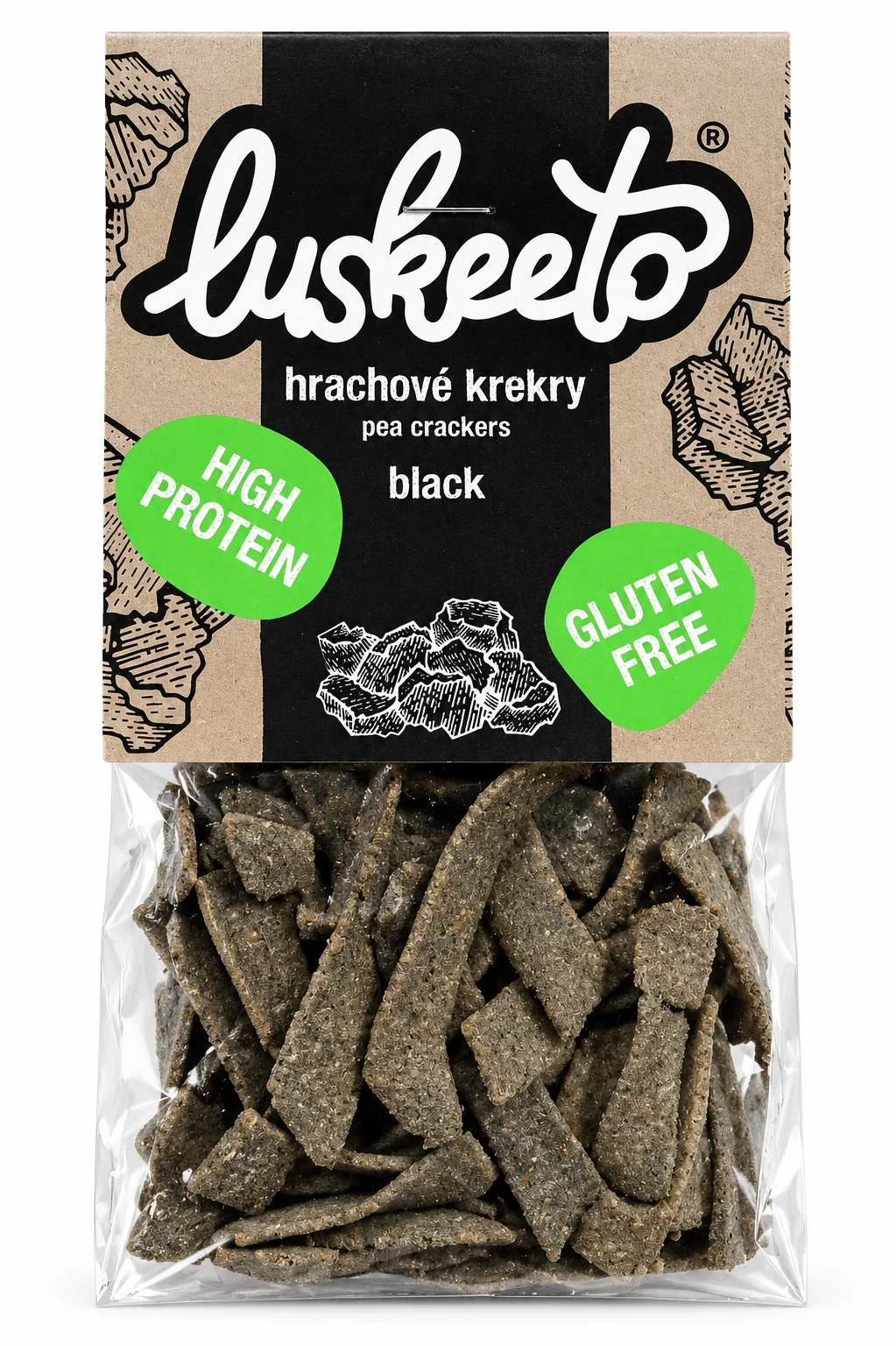 Снакс протеинов с киноа и чия без глутен 0.070 Luskeeto