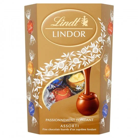 Шоколадови бонбони Lindt Lindor 0,337  Асорти