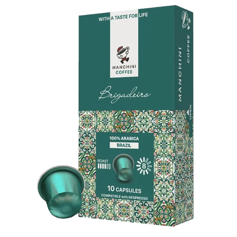 Кафе Manchini BRIGADEIRO BRAZIL 10 бр капсули