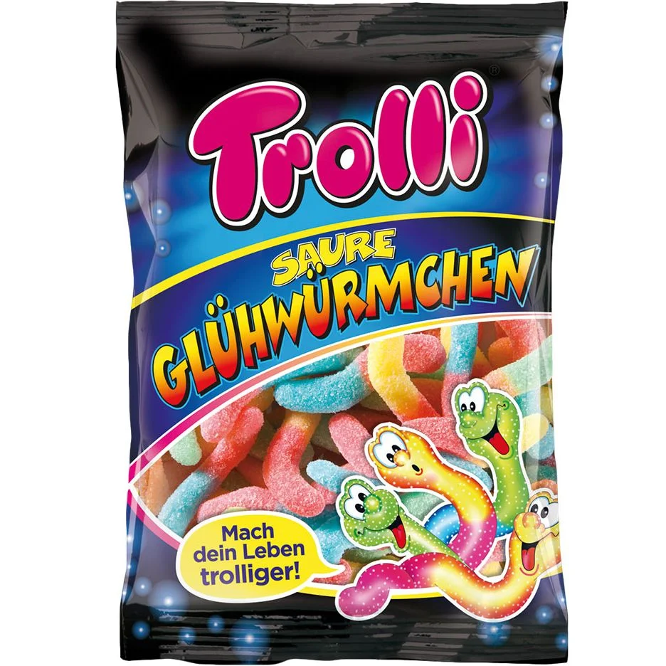 Троли бонбони Glowworms 0,100