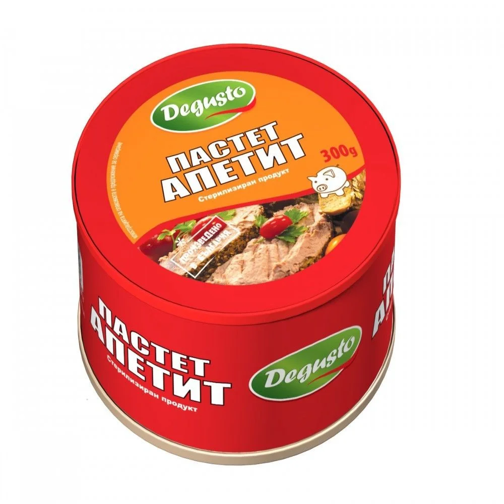 Пастет апетит 0,300 Degusto