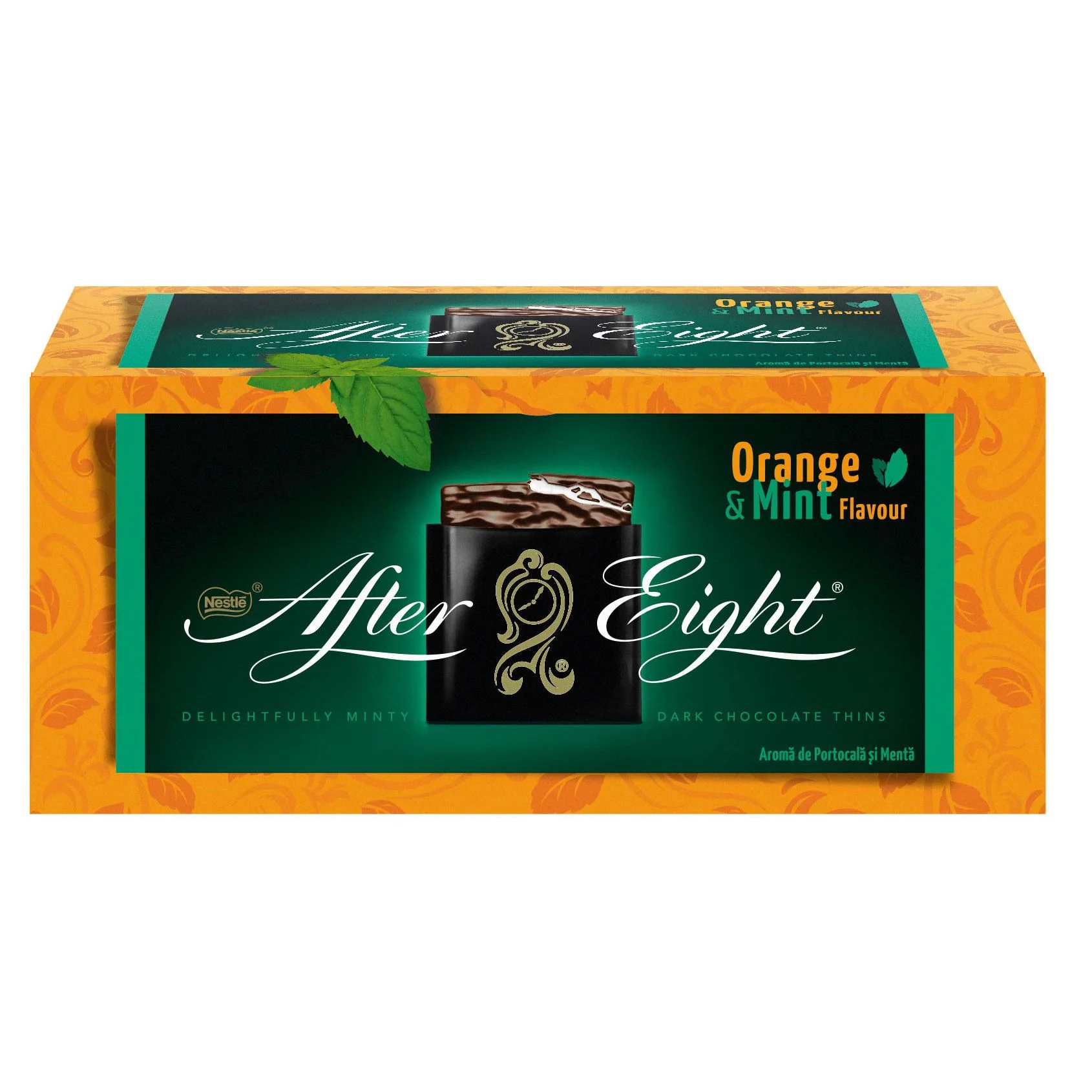 Шоколадови бонбони After Eight 0,200 портокал