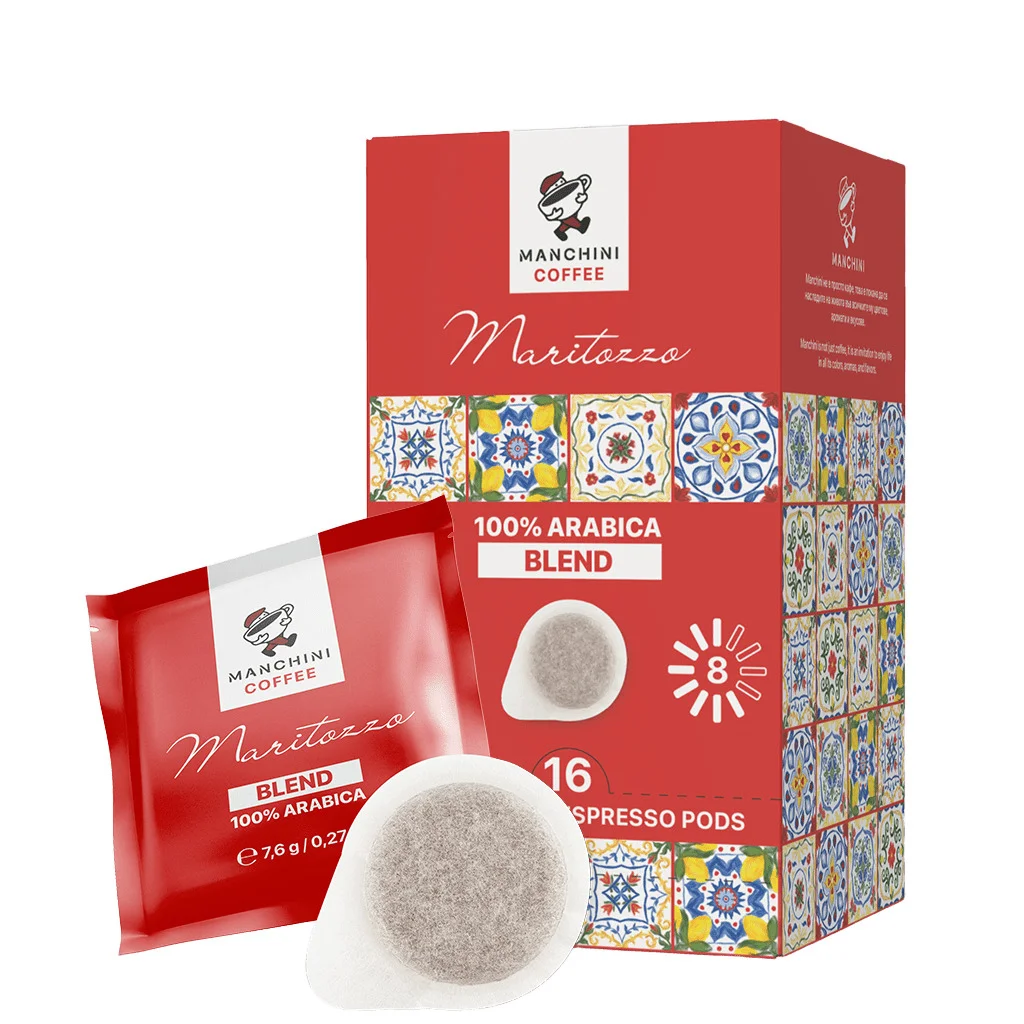 Кафе Manchini MARITOZZO16 бр дози Арабика 100%