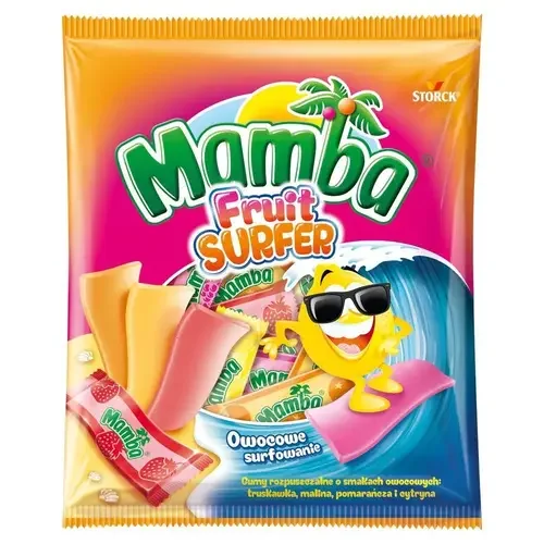Бонбони дъвчащи Плодови сърфисти 0,140 Mamba