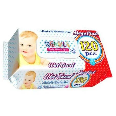 Мокри кърпи Ренкли 120 бр. Baby