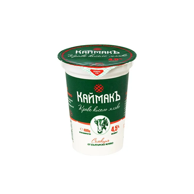 Кисело мляко Каймакъ Селекция 4,5 % 0,400