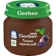 Нестле Гербер пюре сливи 0,080