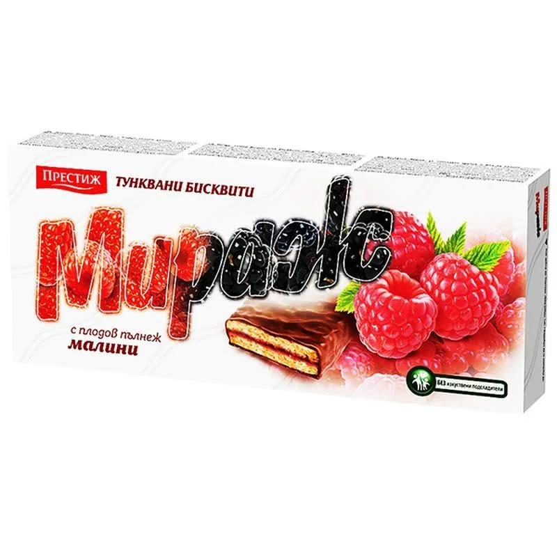 Бисквити Мираж малина 0,178