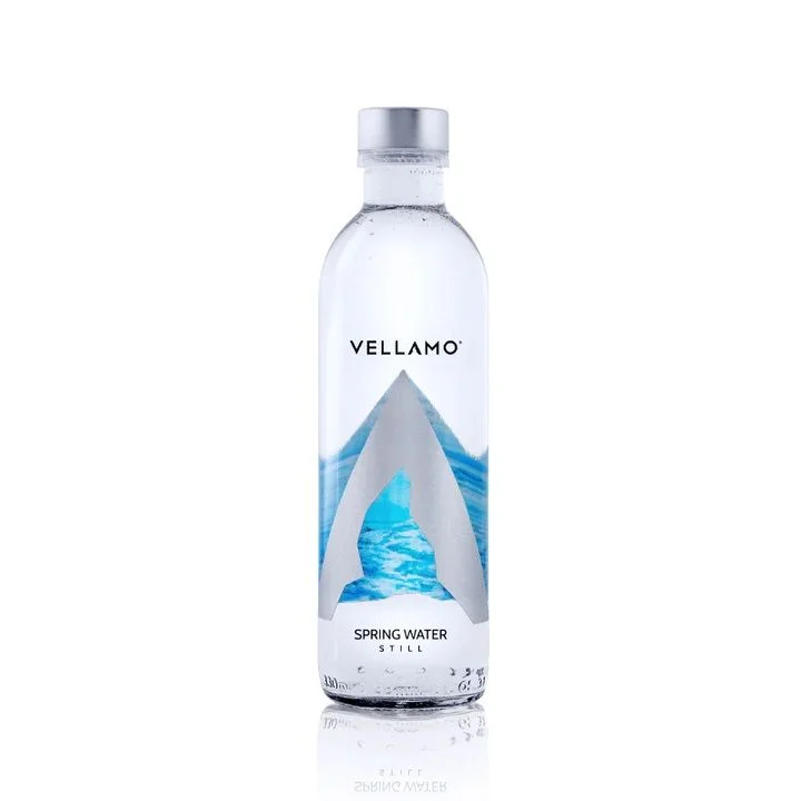Изворна натурална вода стъкло 0,330 Vellamo