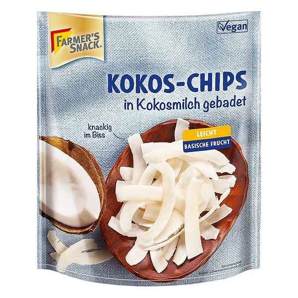 Кокосов чипс сушен подсладен 0,100 Farmers Snack