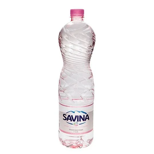 Савина трапезна вода 1,5 л. розова
