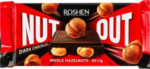 Шоколад Nut Out Dark с цели лешници 0,090 Roshen