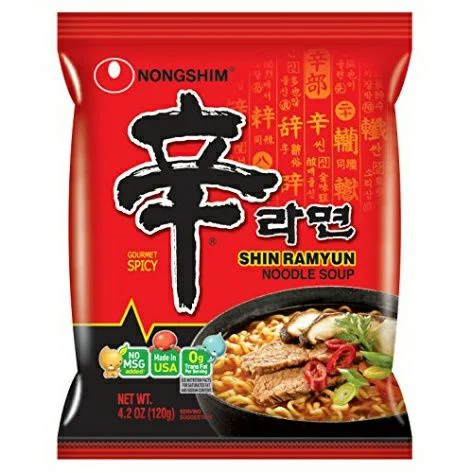 Спагети полуготови  Shin Ramyun 0,120