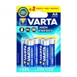 Батерии Varta Long Life Power алкални AA 4 бр. + 2 бр.