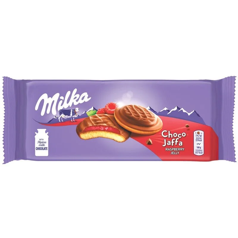 Бисквити Milka малина 0,147
