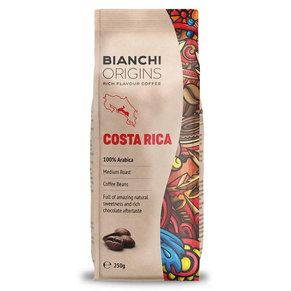 Кафе Бианчи Origins зърна 0.250 кг. Costa rika