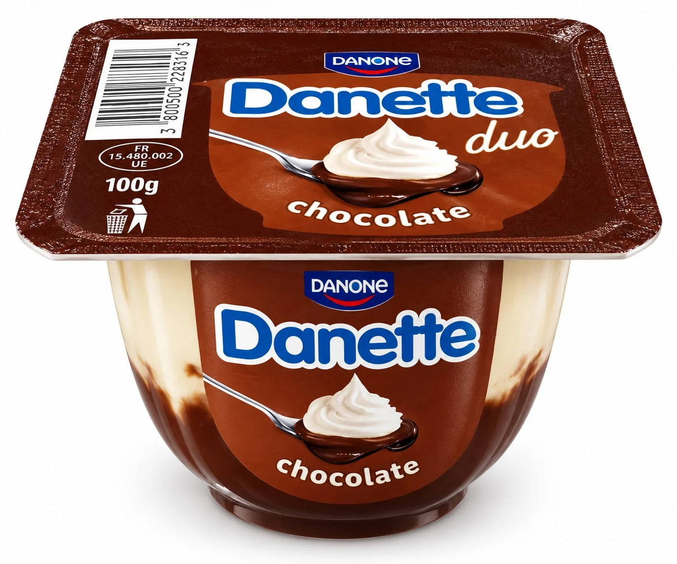Данет Дуо шоколад 0,100 Danone