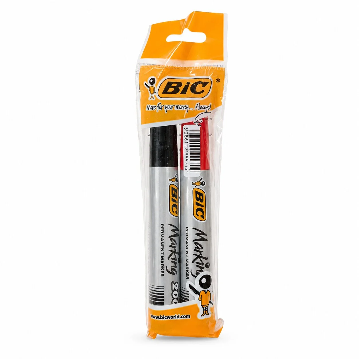 Маркери перманентни 2 цвята BIC