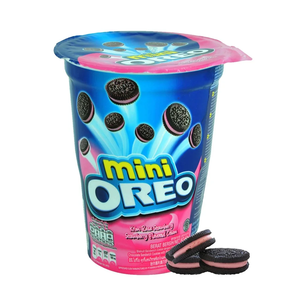 Бисквити ORЕO mini 0,061 чашка Ягода