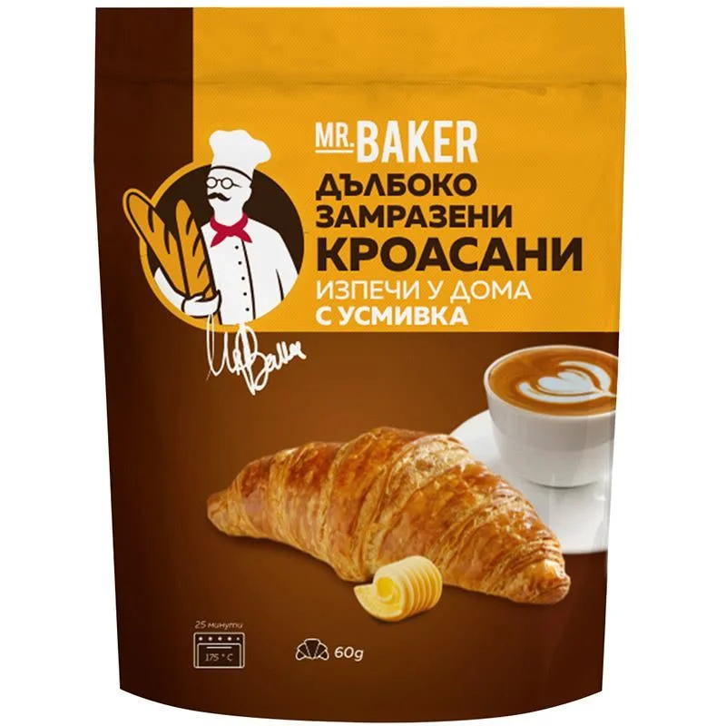 Френски кроасан с масло 0,360 Mr. Baker