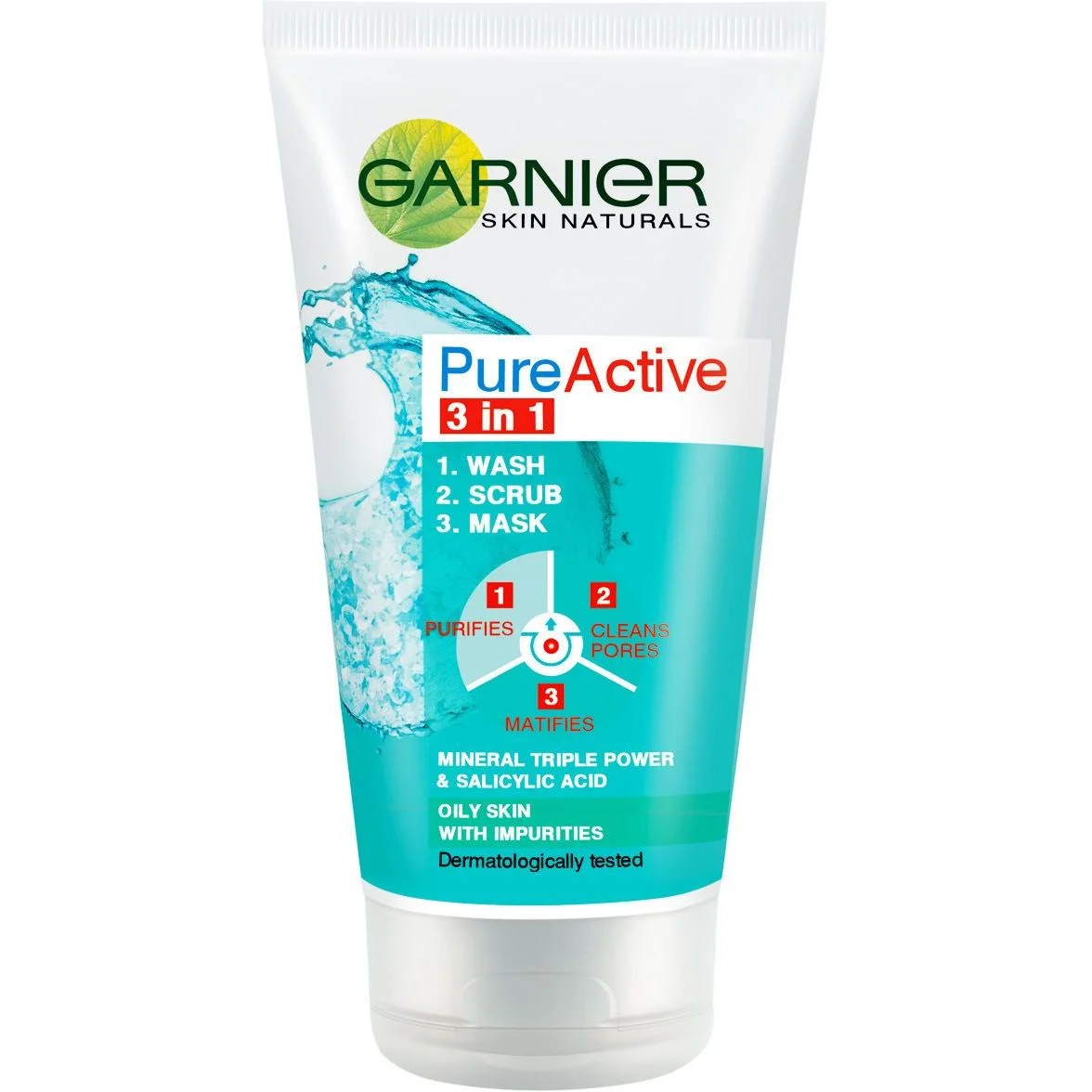 Гарниер гел Pure 3 в 1 0,150