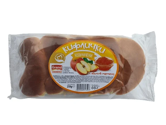 Солени кифлички с ябълков мармалад 0,250 Grand Commerce