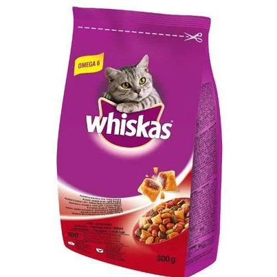Whiskas Говеждо с черен дроб  0,300