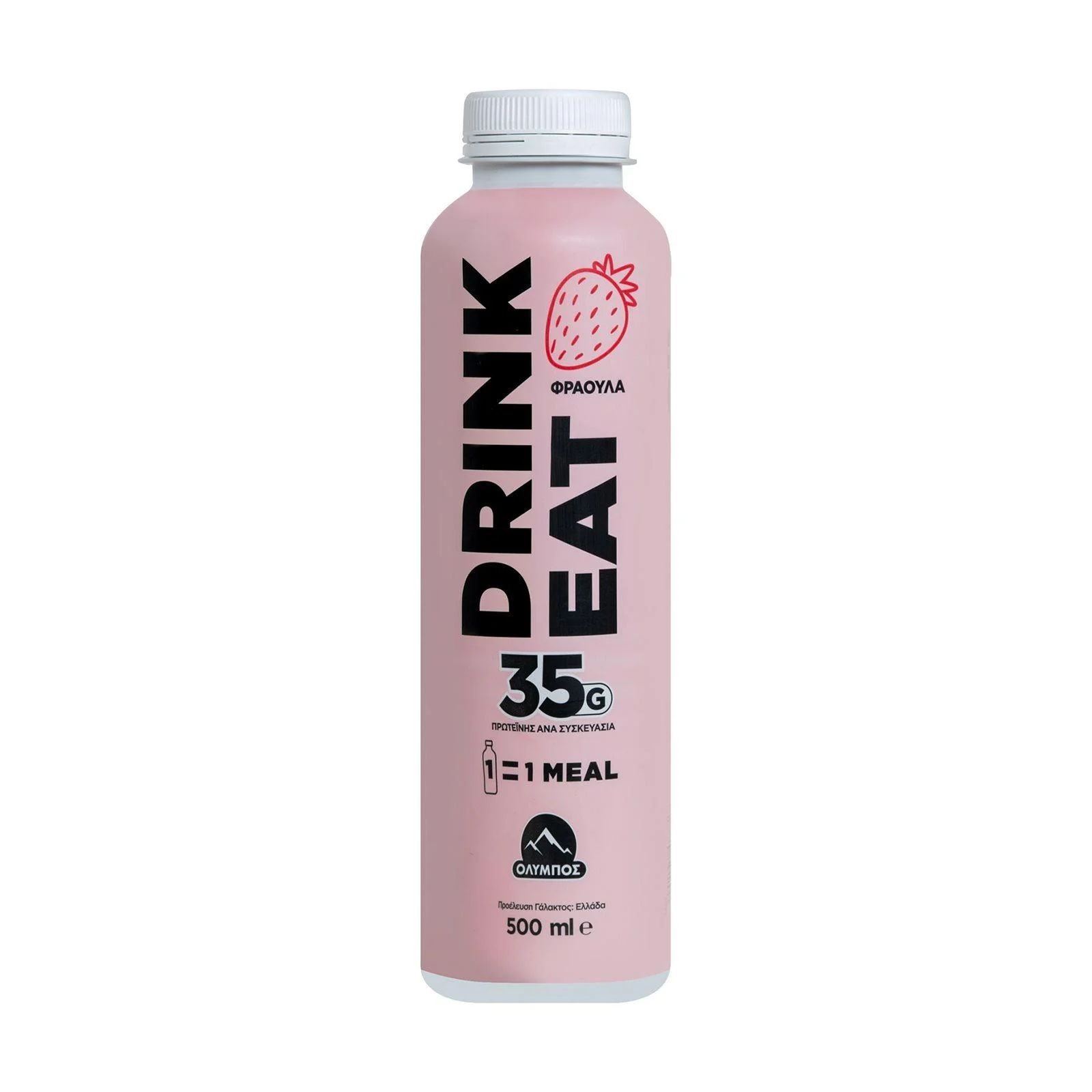Млечна напитка с вкус на ягода 0,500 Drink eat