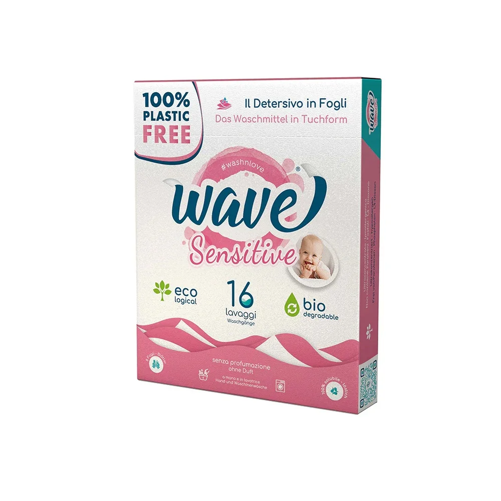 Препарат за пране ленти WAVE 16 бр. Сенситив хипоалергичен