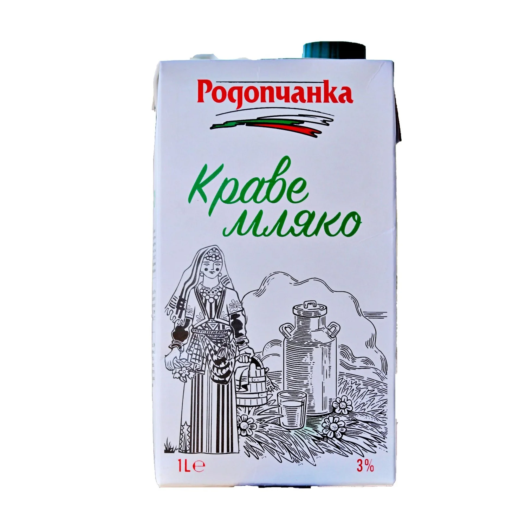 Прясно мляко Родопчанка 3 % 1 л.