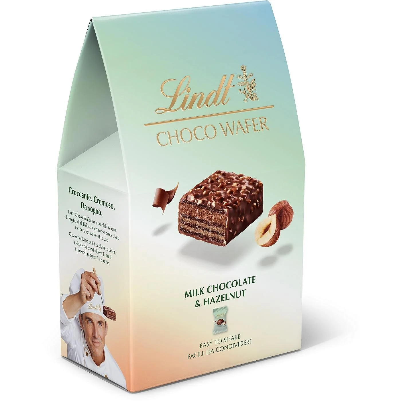 Вафла Lindt с шоколад и лешници 0,135