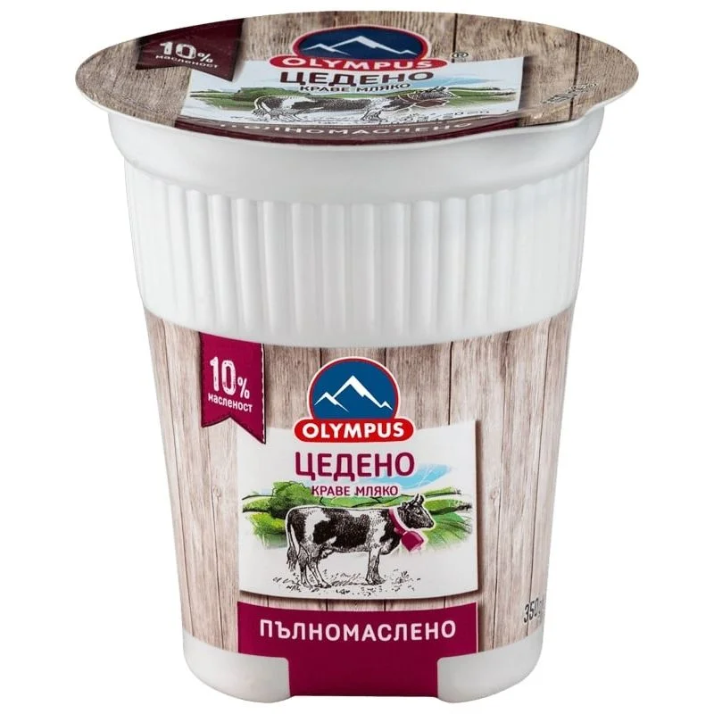 Кисело мляко Olympus цедено оригинално 10 % 0,350