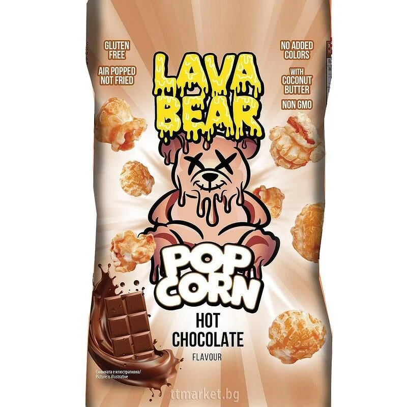 Пуканки с шоколад 0,060 LAVA BEAR