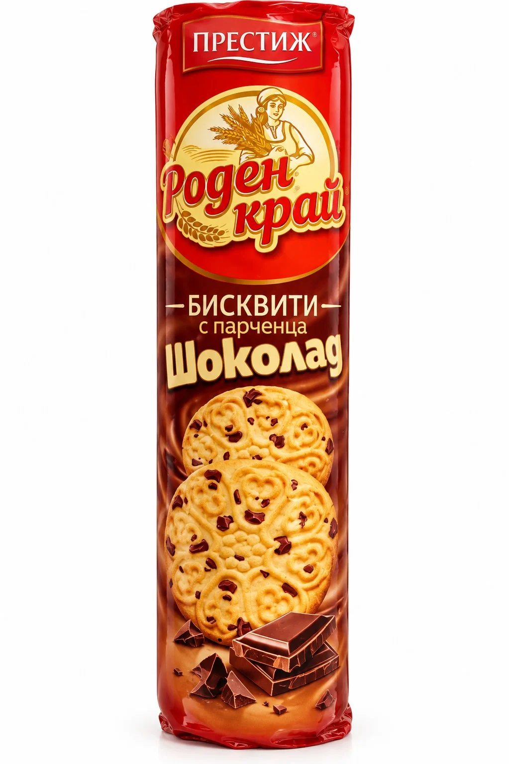 Бисквити Роден край шоколад 0.165