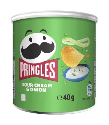 Чипс Pringles сметана и лук 0,040