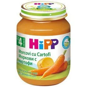 Хип Био пюре ранни моркови с картофи 0,190
