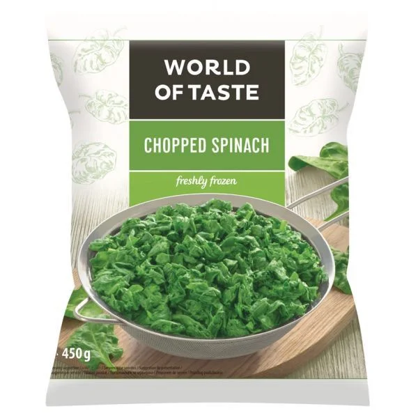 Спанак нарязан замразен 0,450 World Of Taste