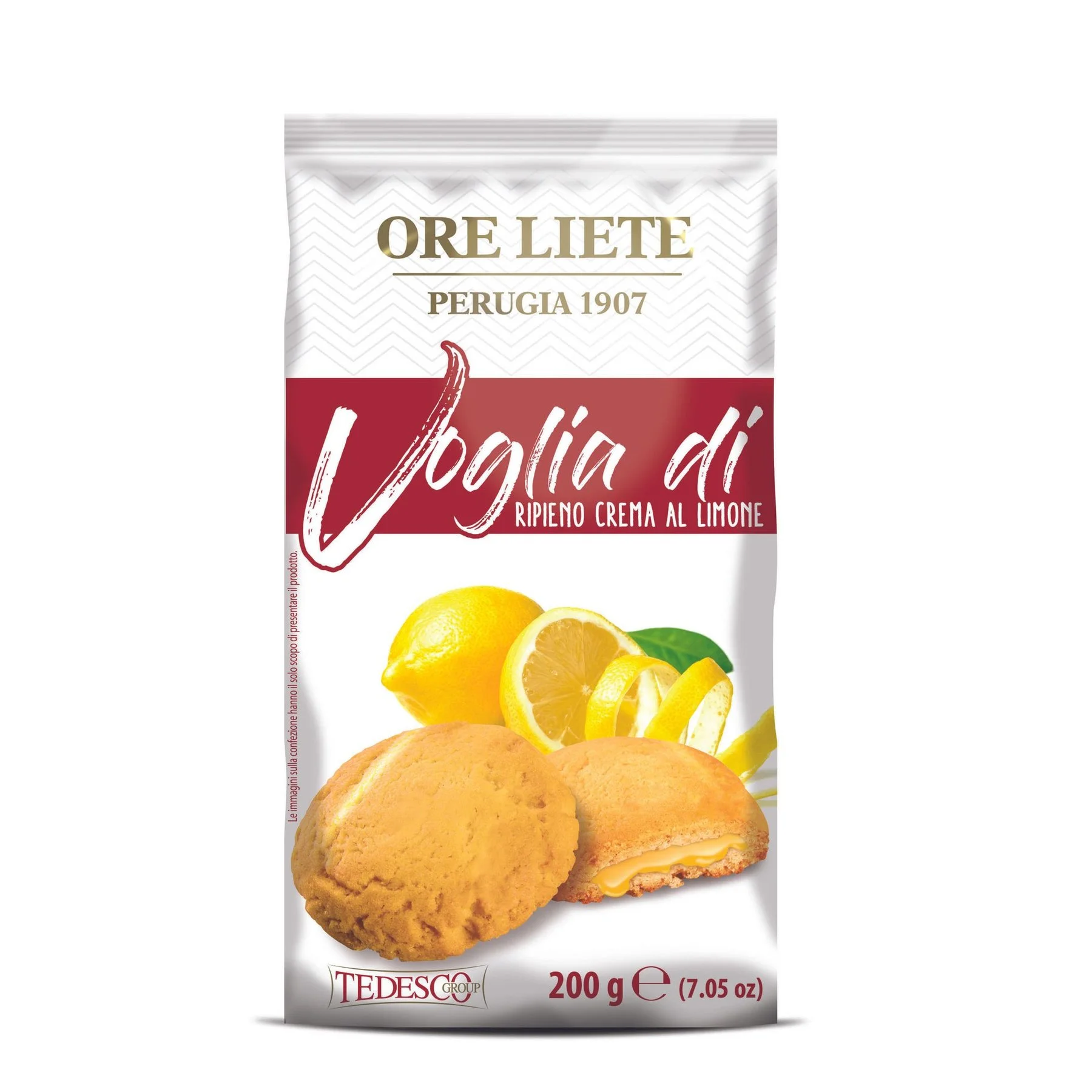 Бискити с лимонов пълнеж 0,200 Ore Liete
