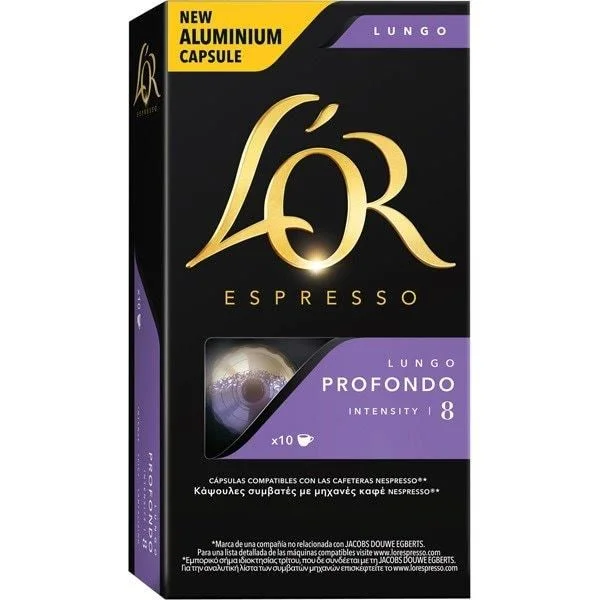 Кафе Lor капсула 10 бр Longo Profondo