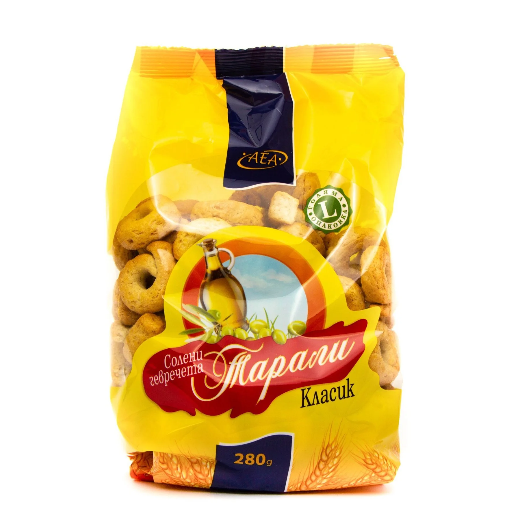 Солени гевречета натурални 0,280 Taralli