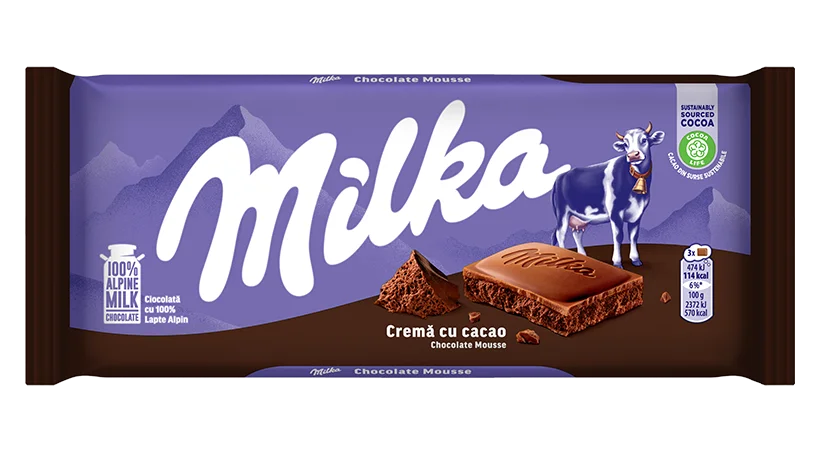 Шоколад Милка Chocolate Mousse 0,100