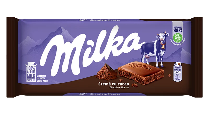 Шоколад Милка Chocolate Mousse 0,100