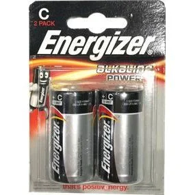 Алкална батерия Energizer Alkaline Power C 1.5 V 2бр