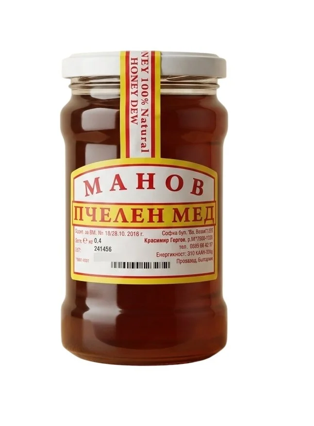 Пчелен мед Манов Краси Гергов 0.400