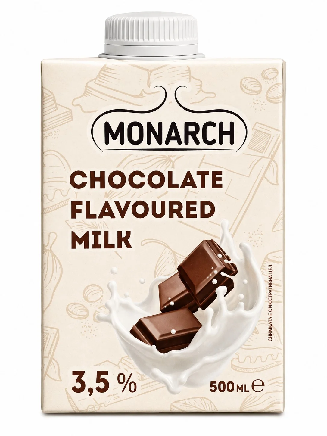 Млечна напитка с шоколад UHT 3.5 % Monarch