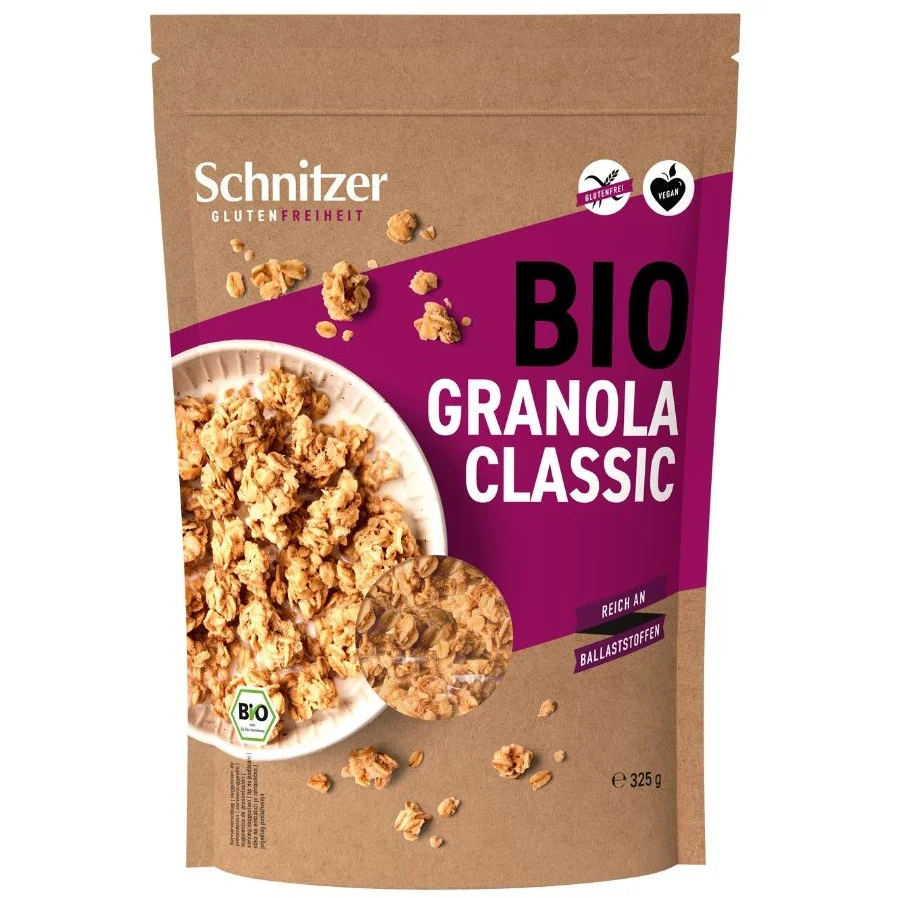 БИО Гранола класическа Без глутен 0,325 Schnitzer